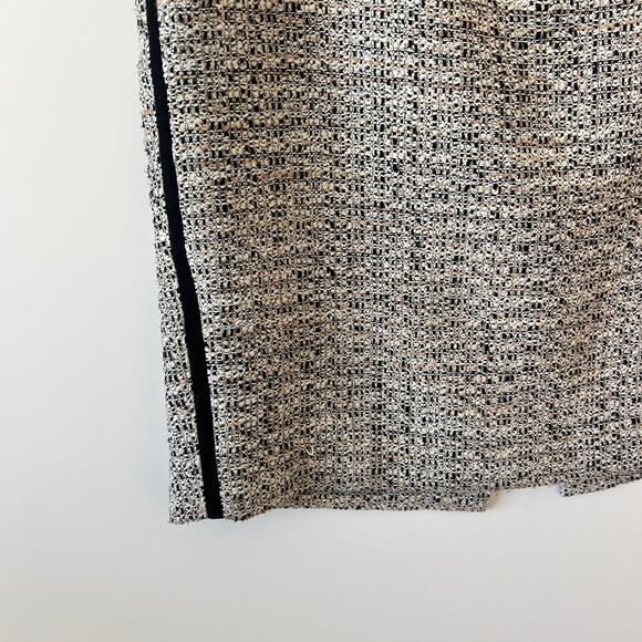Ann Taylor Cream Black Tweed Career Professional Pencil Skirt Womens Size 8 - Picture 4 of 13